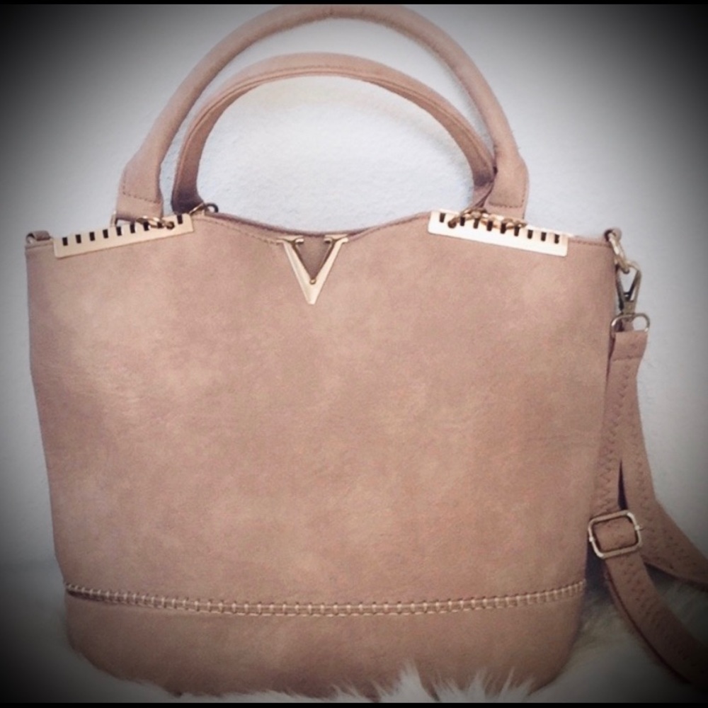 🎉NEW!  Bettina Foldable Bucket Tote-Blush Rose